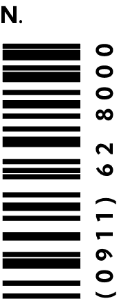 Barcode mit Nürnberger Telefonnummer